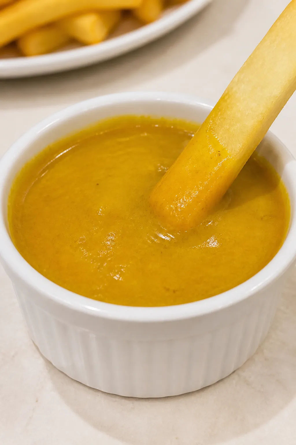 Chip shop curry sauce is its own invention.