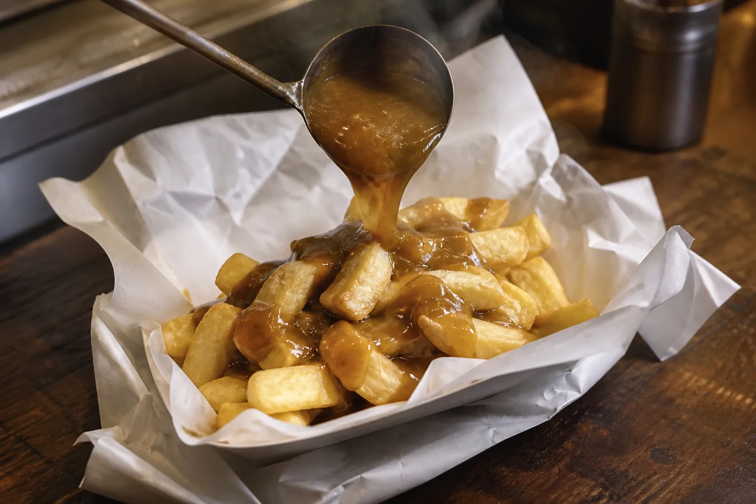 Gravy on chips is a Northern sacrament.